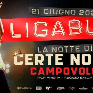 LUCIANO LIGABUE: il 21 giugno 2025 a Campovolo