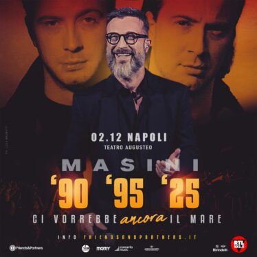 MARCO MASINI torna a Napoli, il 2 dicembre al teatro Augusteo