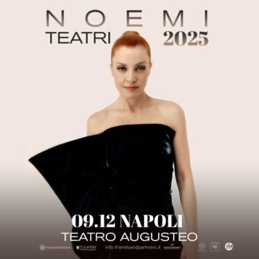 NOEMI, nuovo album e tour nei teatri (9 dicembre a Napoli)